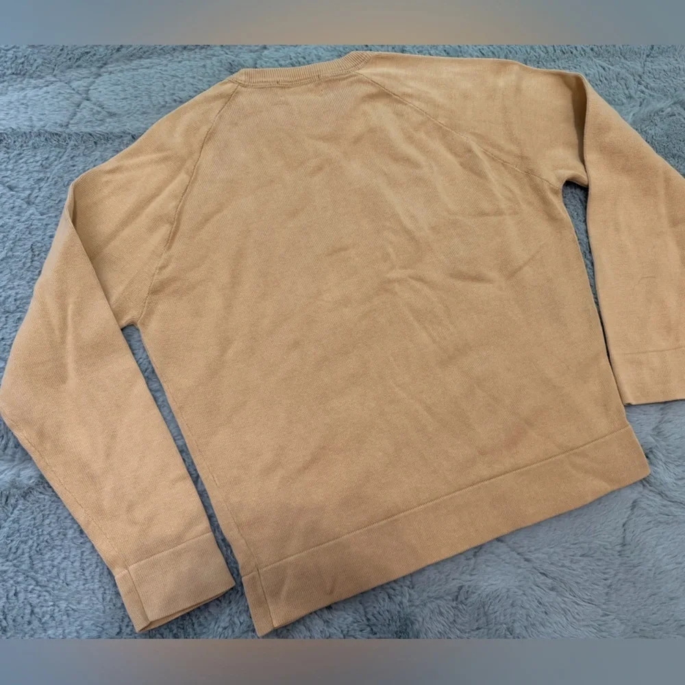 J. Crew Men's Crewneck Sweater in Tan